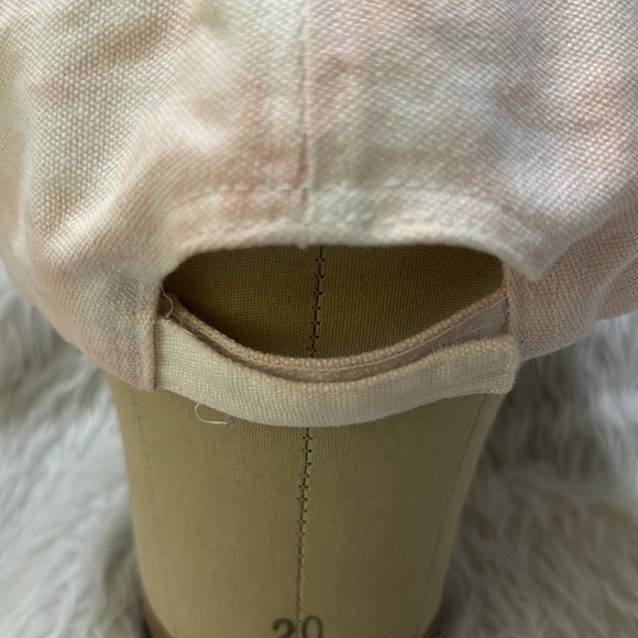 Pink tie dye rhinestone sparkling cap hat - Picture 4 of 6